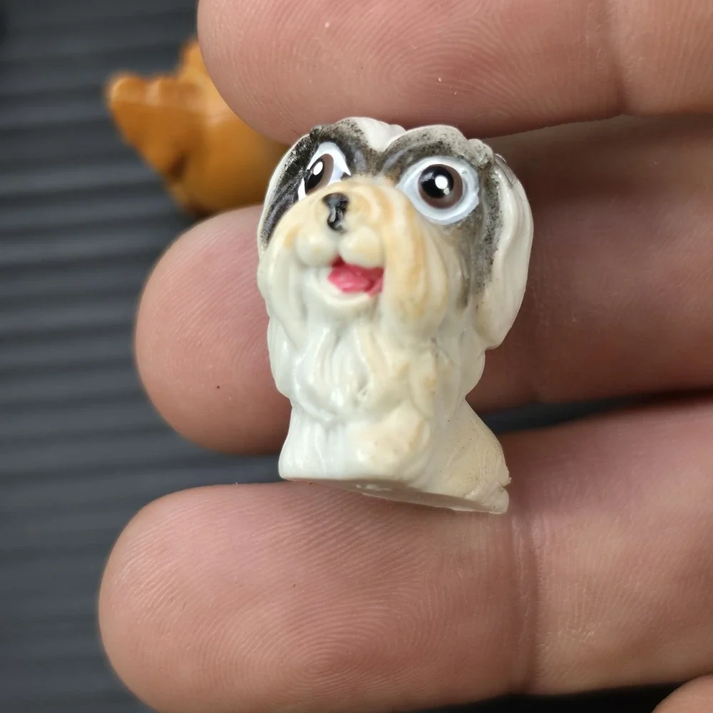 Vintage Snubbies Collection Collectible Dog Vintage Figures lot of 4